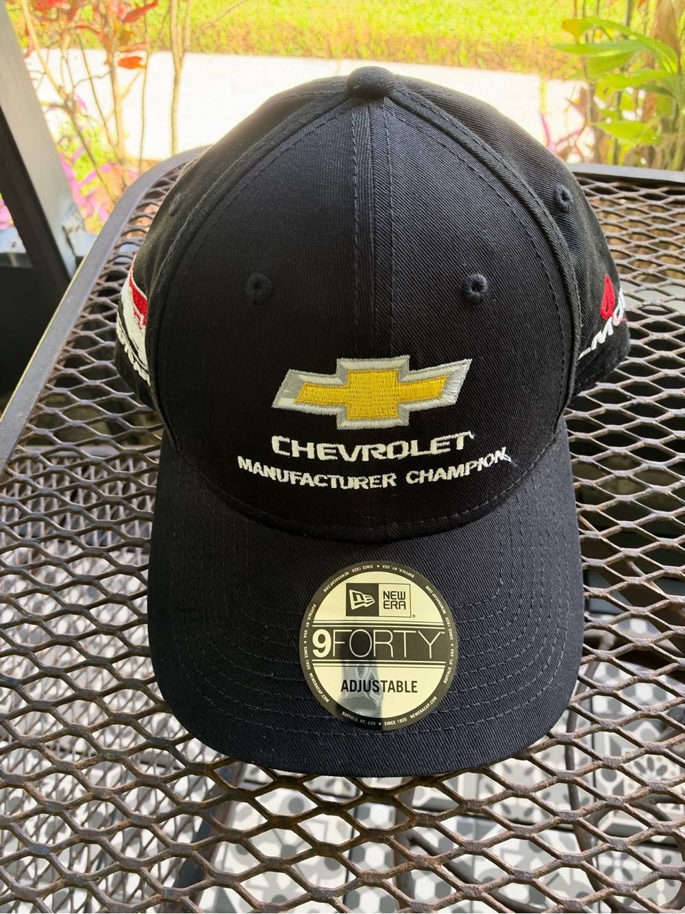 New Era Black Chevrolet 2022 Ilmore Indy Car Racing 9FORTY Adjustable Cap